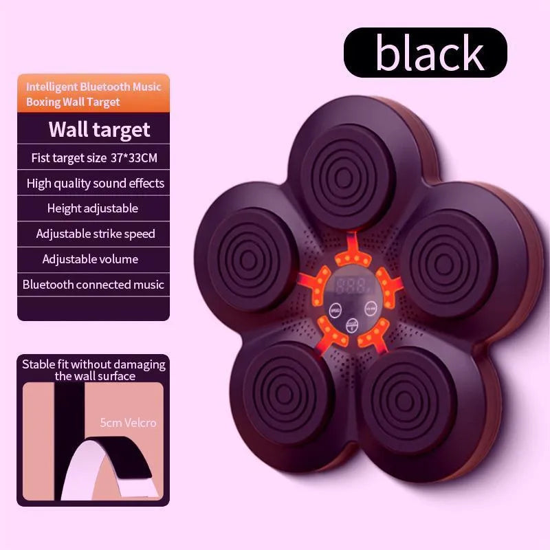 Children's boxing target with suction cup base, ABS construction, available with adult gloves, children's gloves, or no gloves