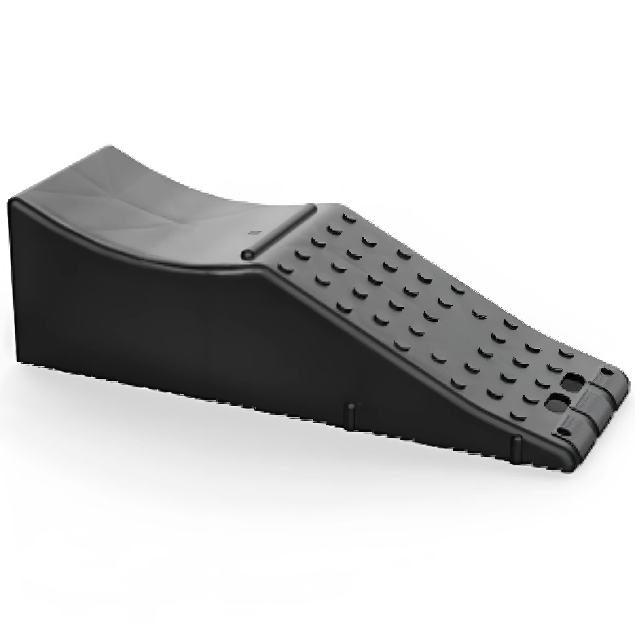 Black waterproof car seat protection pad showing dimensions 55cm wide by 44cm long by 33cm high