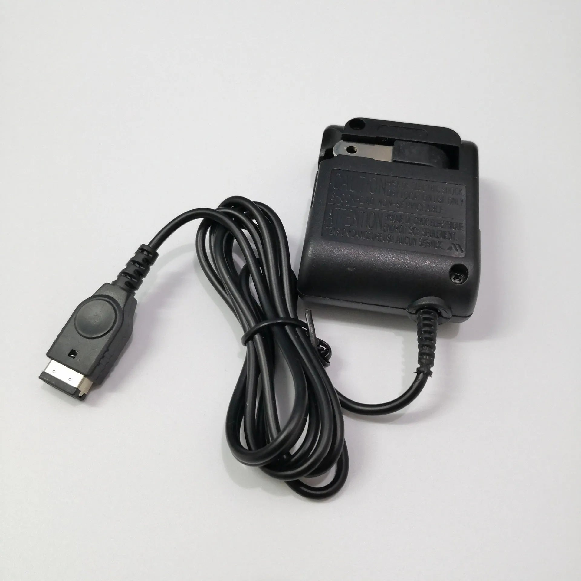 GBA SP Firecow charger with 1.5-metre cable, black, NDS interface, American Standard plug