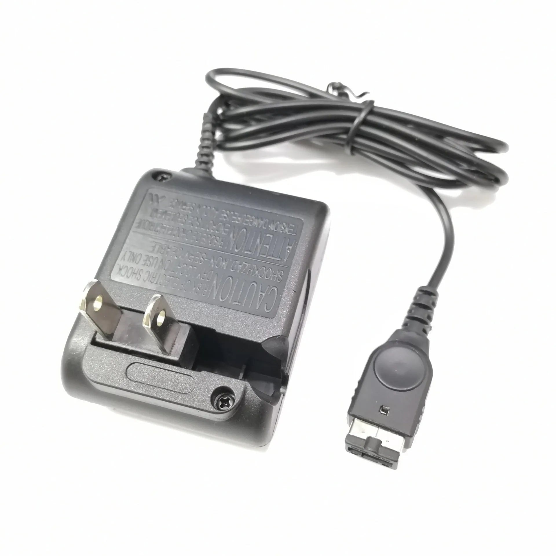 GBA SP Firecow charger with 1.5-metre cable, black, NDS interface, American Standard plug