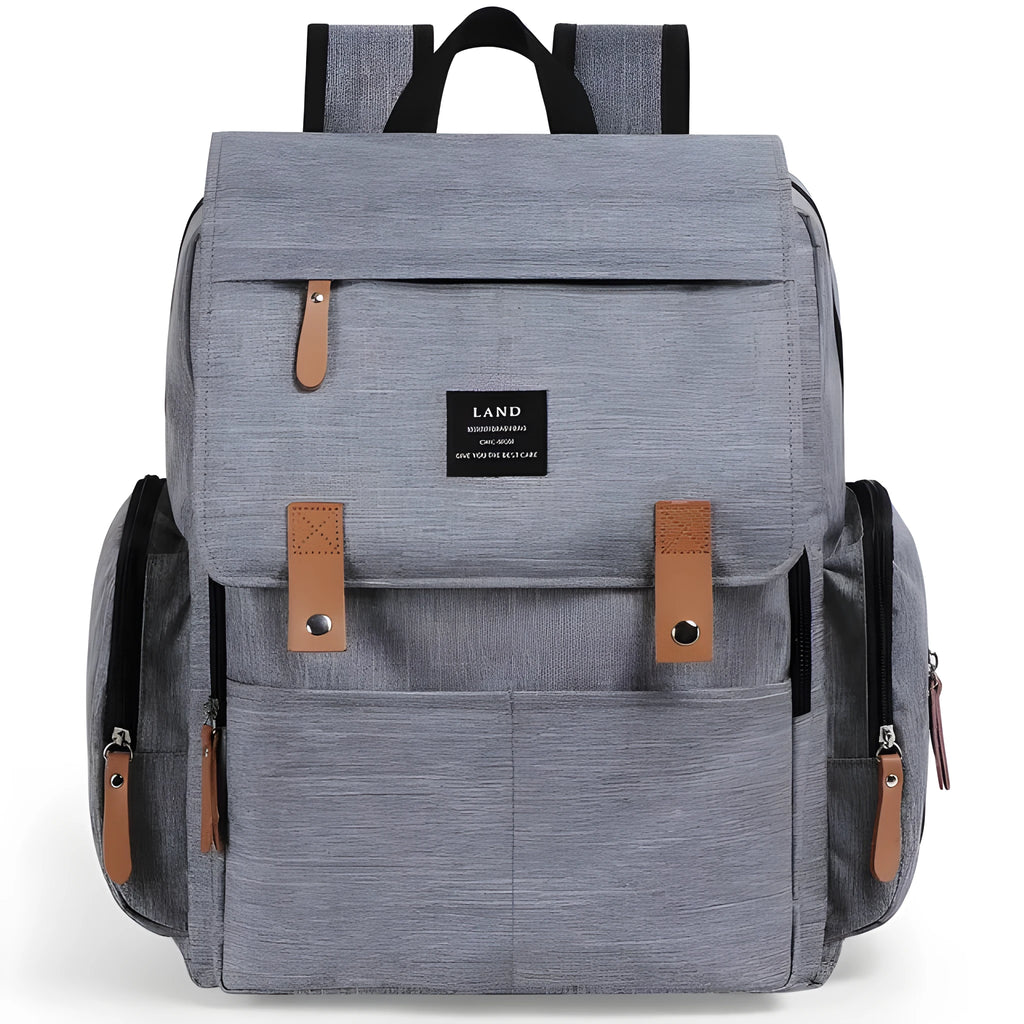 LAND Mommy large oxford cloth diaper backpack with changing mat in multiple colour options