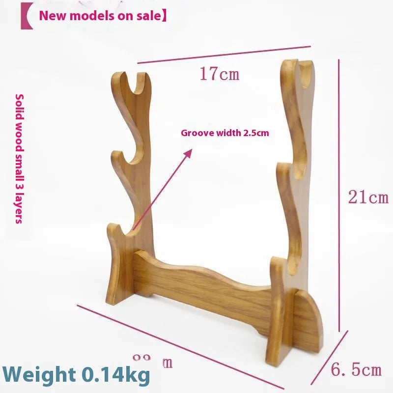 Chinese style wooden multi layer wall bracket in handmade wooden construction