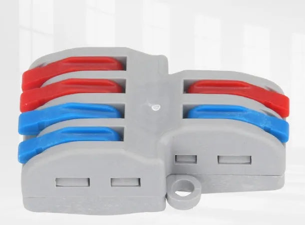 SPL 42 and SPL 62 style quick wire connectors with fire insulation shell.