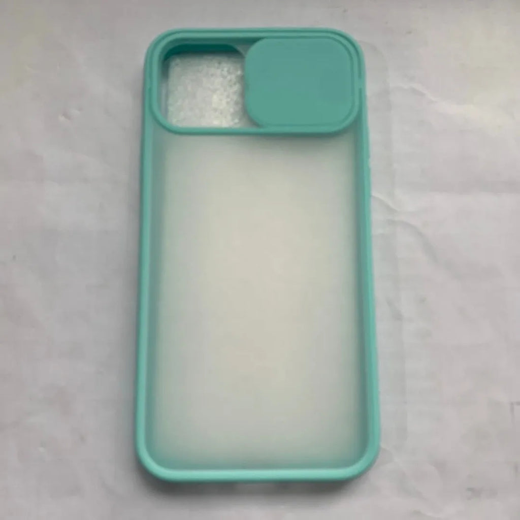 Frosted surface silicone mobile phone case with camera protection for iPhone models