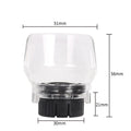 Transparent plastic horn safety cover for Delta electric grinding machine with 17.5-19mm thread port