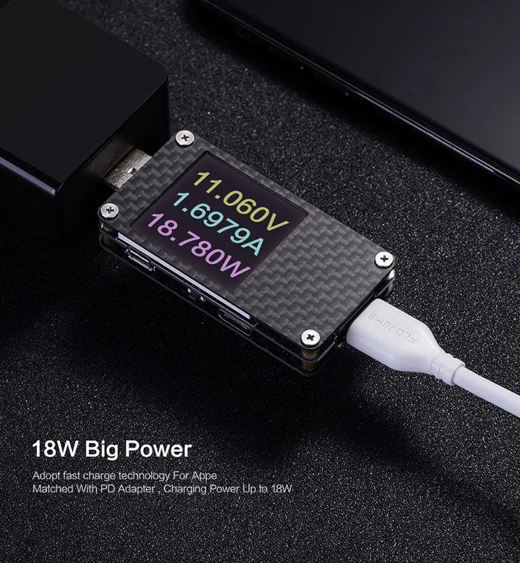 White USB-C to Lightning charging and data cable for iPhone, 1.5 metres long.