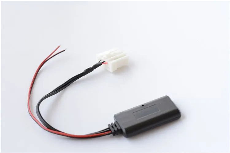 Mazda Bluetooth audio adapter cable for connecting smartphones to 2006 and later Mazda car stereos.