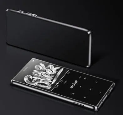 Student sports screen MP3 player in black, silver, blue, or red with 2.4-inch touchscreen display