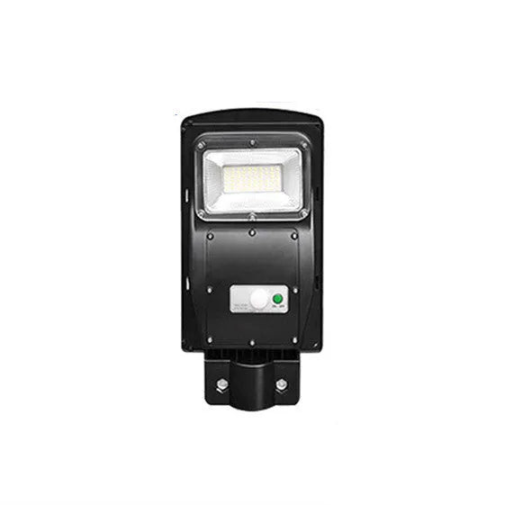 Integrated solar street light with 60W LED and remote control for outdoor illumination