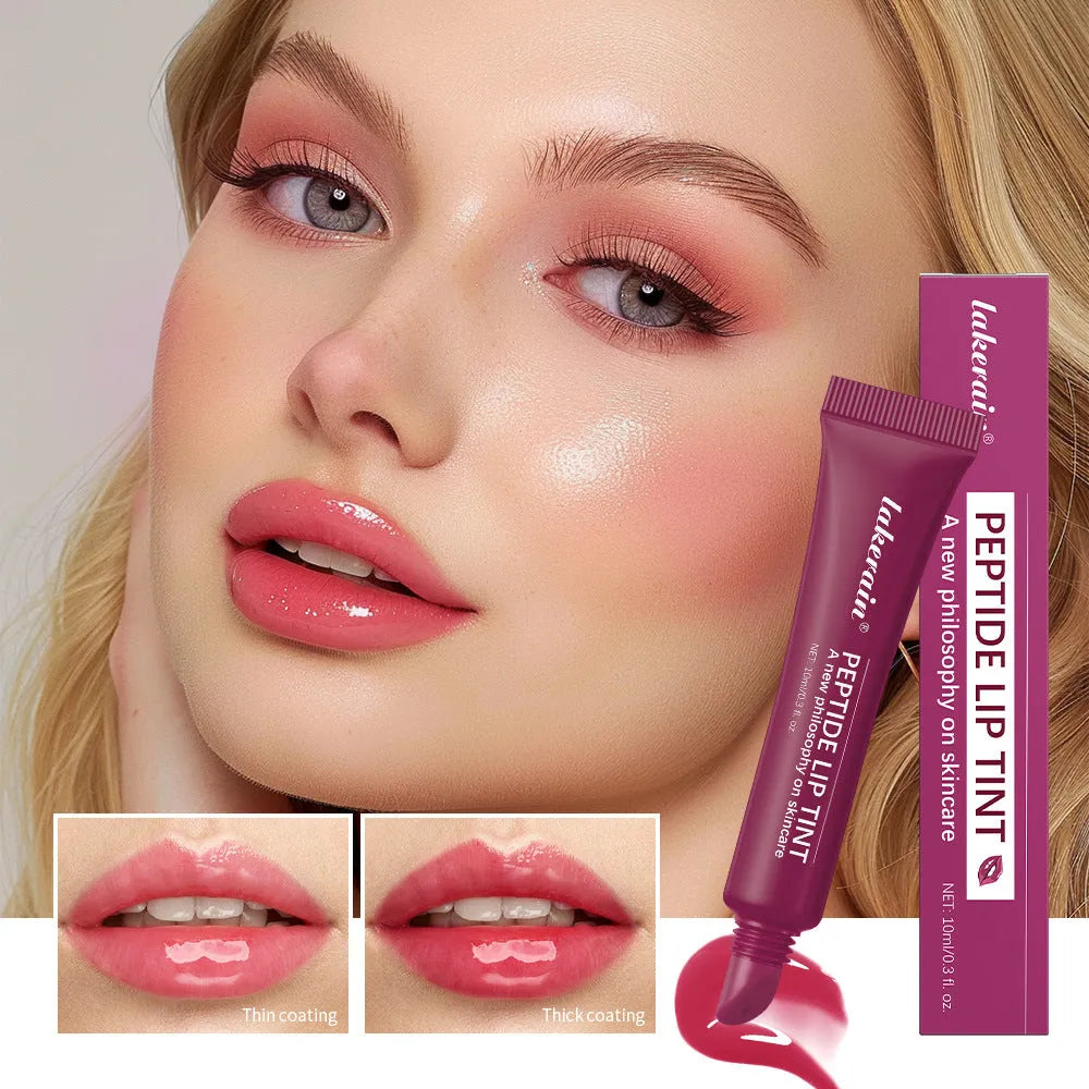Polypeptide hydrating lipstick 10ml in four colour options for moisturising lip care