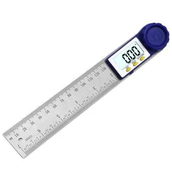 Multifunctional woodworking electronic ruler 200mm stainless steel angle ruler
