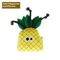 Tiantianmao rattan cat molar pillow with catnip plush cover in a food theme like pizza or burrito.