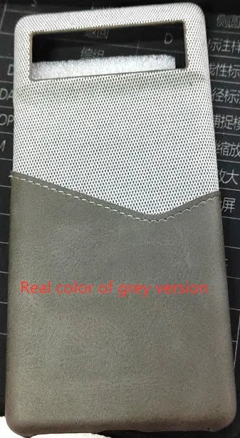Genuine leather Google Pixel phone case in solid colour with waterproof and drop-resistant protection