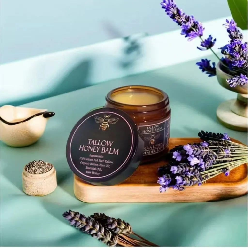 Honey Butter moisturising facial cream jar, 57g for all skin types