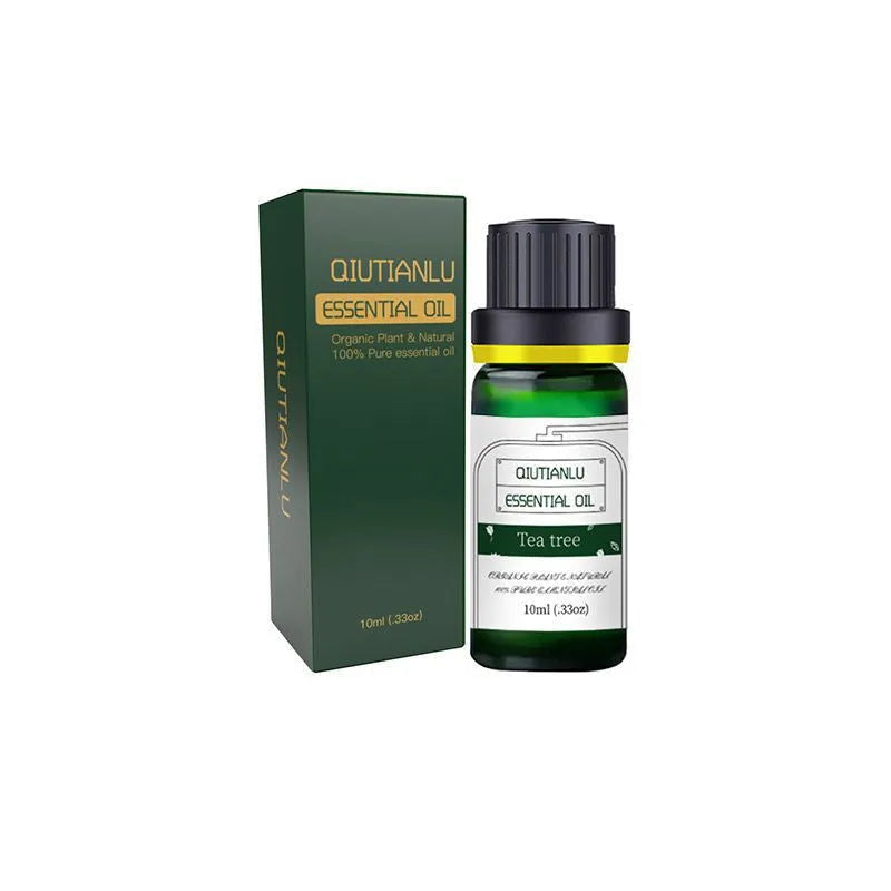 10ml lavender tea tree essential oil in a glass bottle with dropper