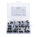 Black metal electric drill rivet gun conversion tool with handle, wrench, and rivet heads