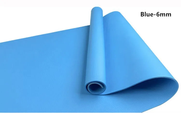 EVA foam yoga mat in choice of colours with 4mm or 6mm thickness options