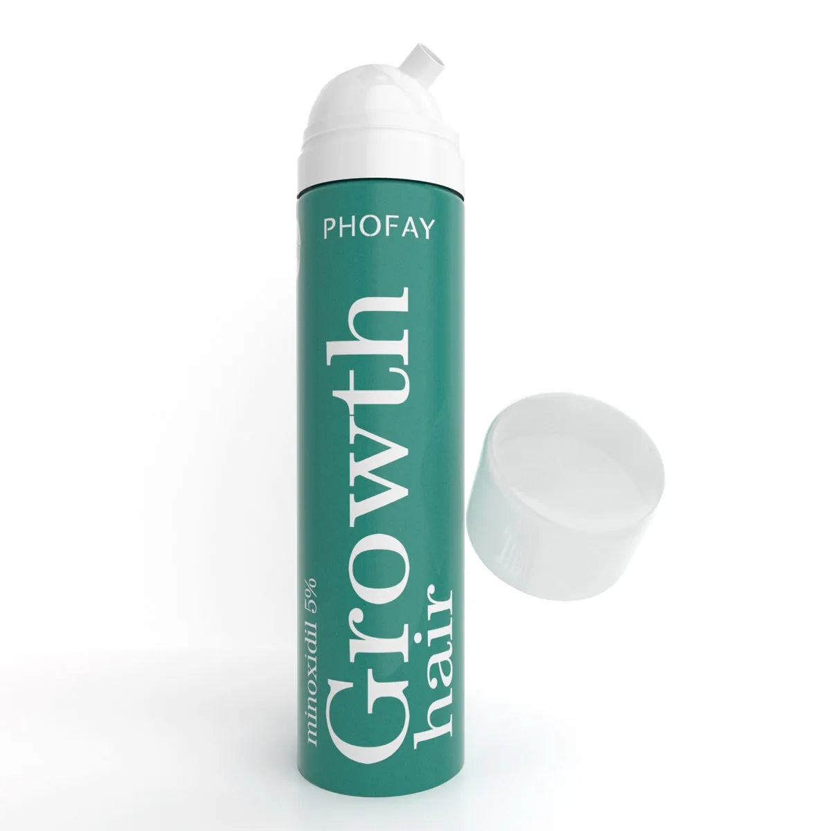 CH004 Minoxidil Anti-Hair Loss Mousse set box with three foam pieces for topical scalp treatment