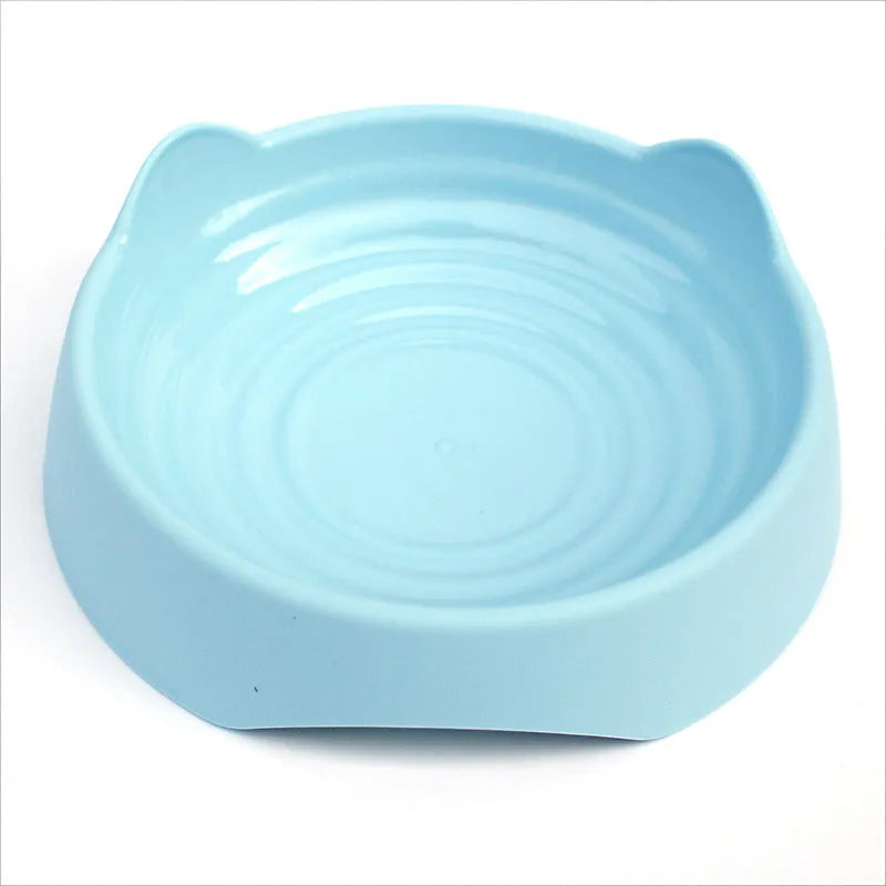 Ceramic dog slow feeder bowl with maze design in blue green or pink for small and large breeds