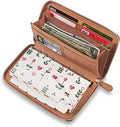 PU leather anti-theft RFID blocking card holder wallet showing colour options