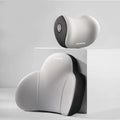 High-grade automotive headrest lumbar support pillow with memory foam filler and cotton cover in aircraft upgrade colour for car seat use