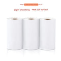 Three rolls of 57mm by 30mm thermal paper in an open box.