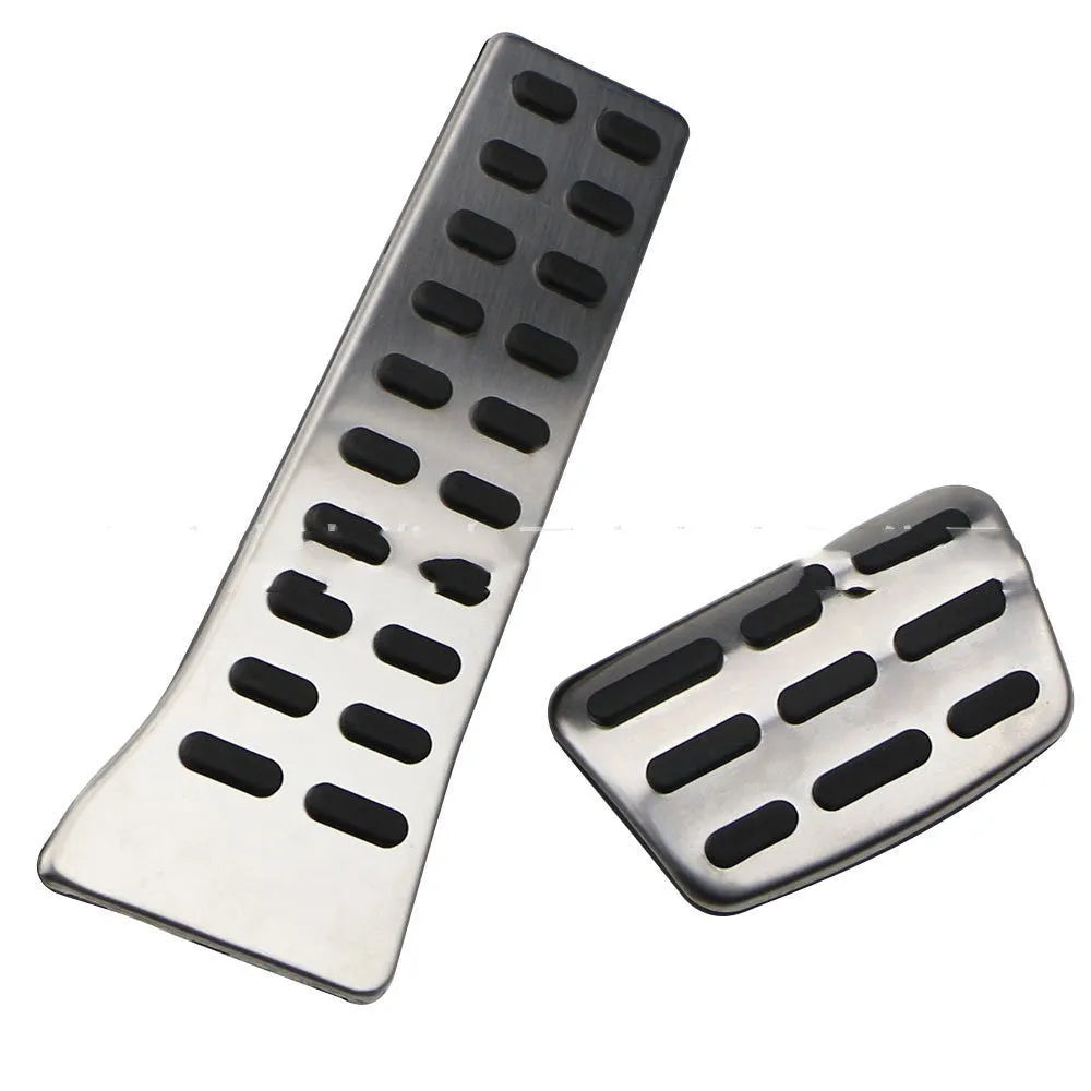 Stainless steel car accelerator pedal kit for Hyundai vehicles with automatic and manual transmission options