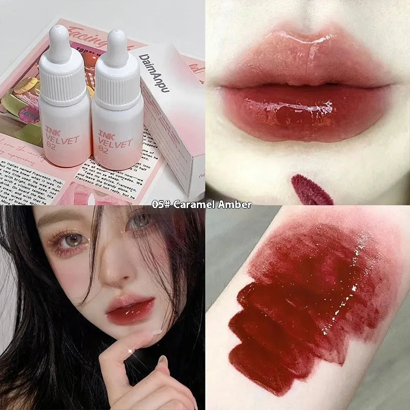 Mirror Lip Lacquer in four sheer shade options with non-stick finish, 3.5g content