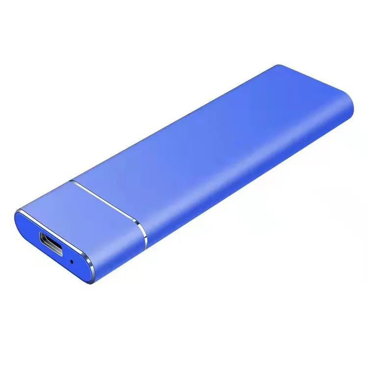 Ultra-thin metal mobile hard disk with 6TB capacity in black, blue, orange, red or silver colours