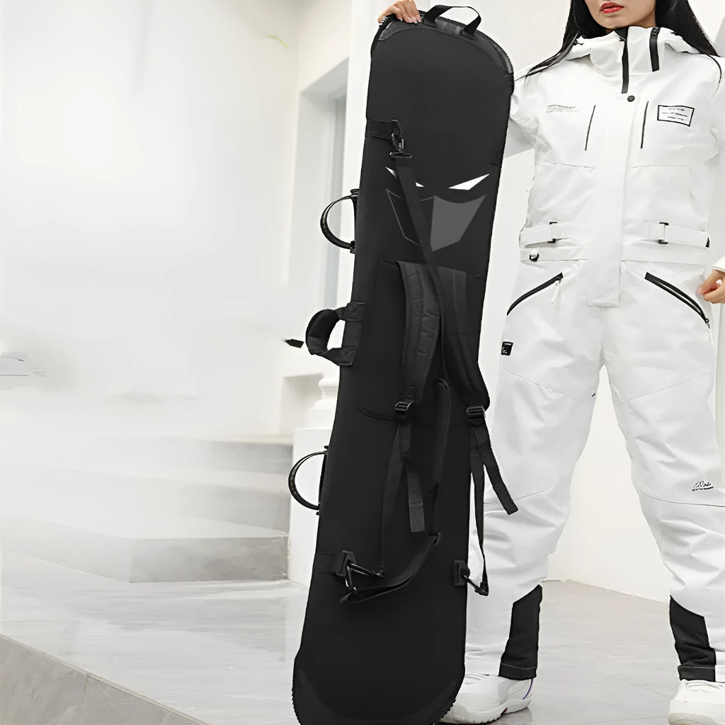 Snowboard dumpling skin bag in multiple sizes and colours for single board transport
