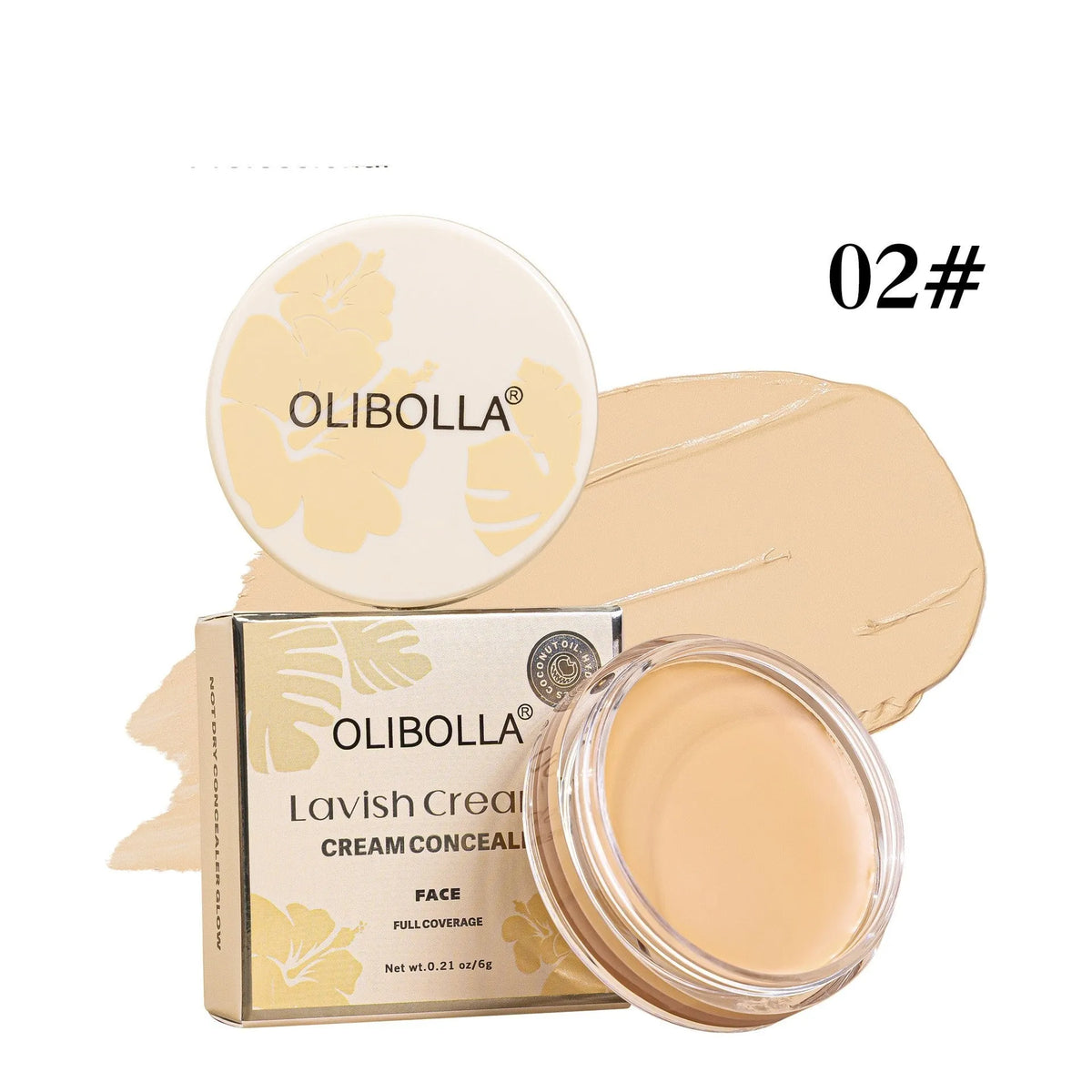 Concealer pen in shades 01, 02, 03 and 04, waterproof and sweatproof, for universal skin types