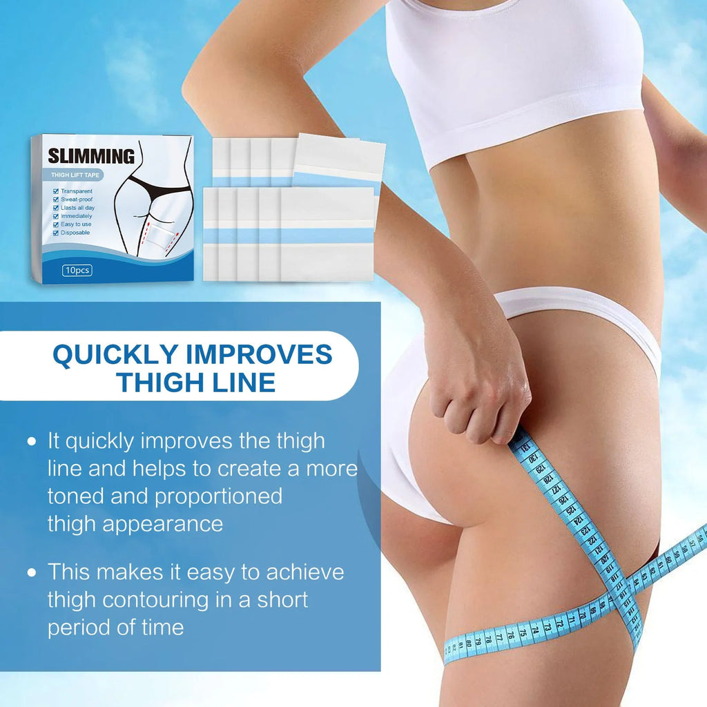 Box of 10 body shaping patch stickers for slimming and tightening, 12x12cm size