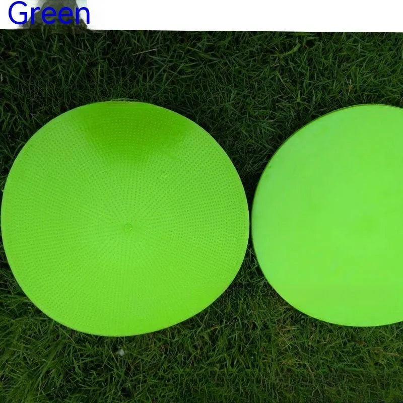 Multi-colour TPE football training disc marker 23cm diameter flat design