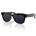 M01 AI translation glasses with HD camera in black and transparent lens options