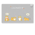 Intelligent heated mat electric heating pad on office desktop with hand warmer function and anti-skid base