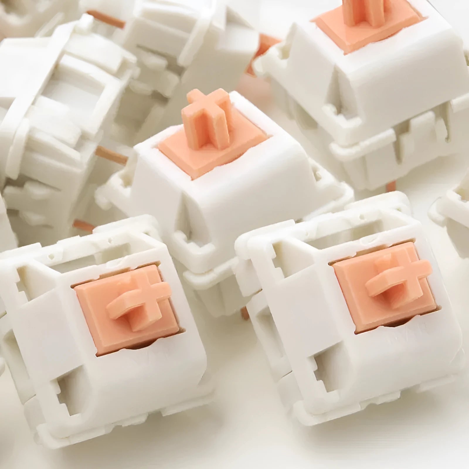 Single Panda mechanical keyboard switch with cross stem for DIY builds