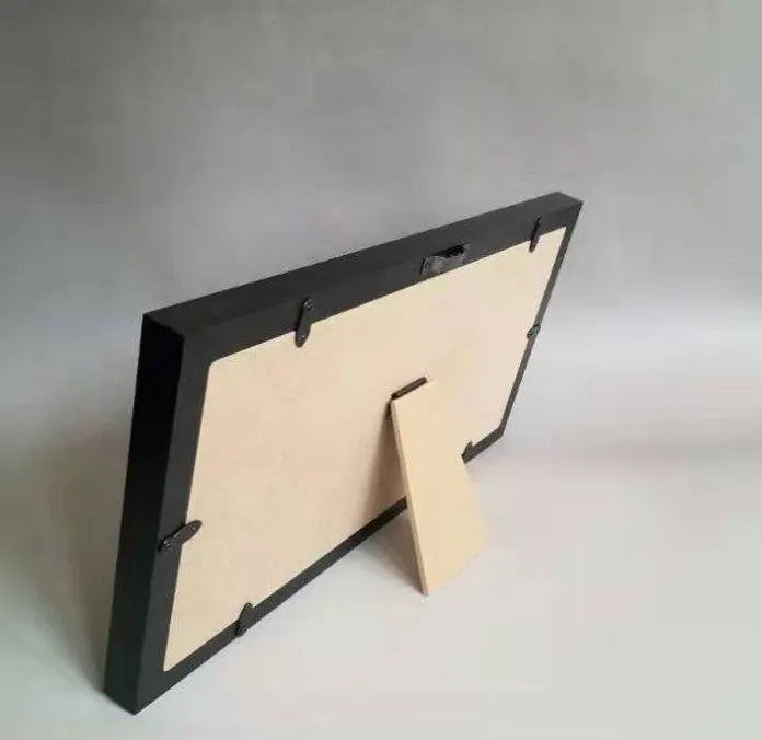 Baby hand and foot print kit with non-toxic disposable ink pad and 35x18cm photo frame