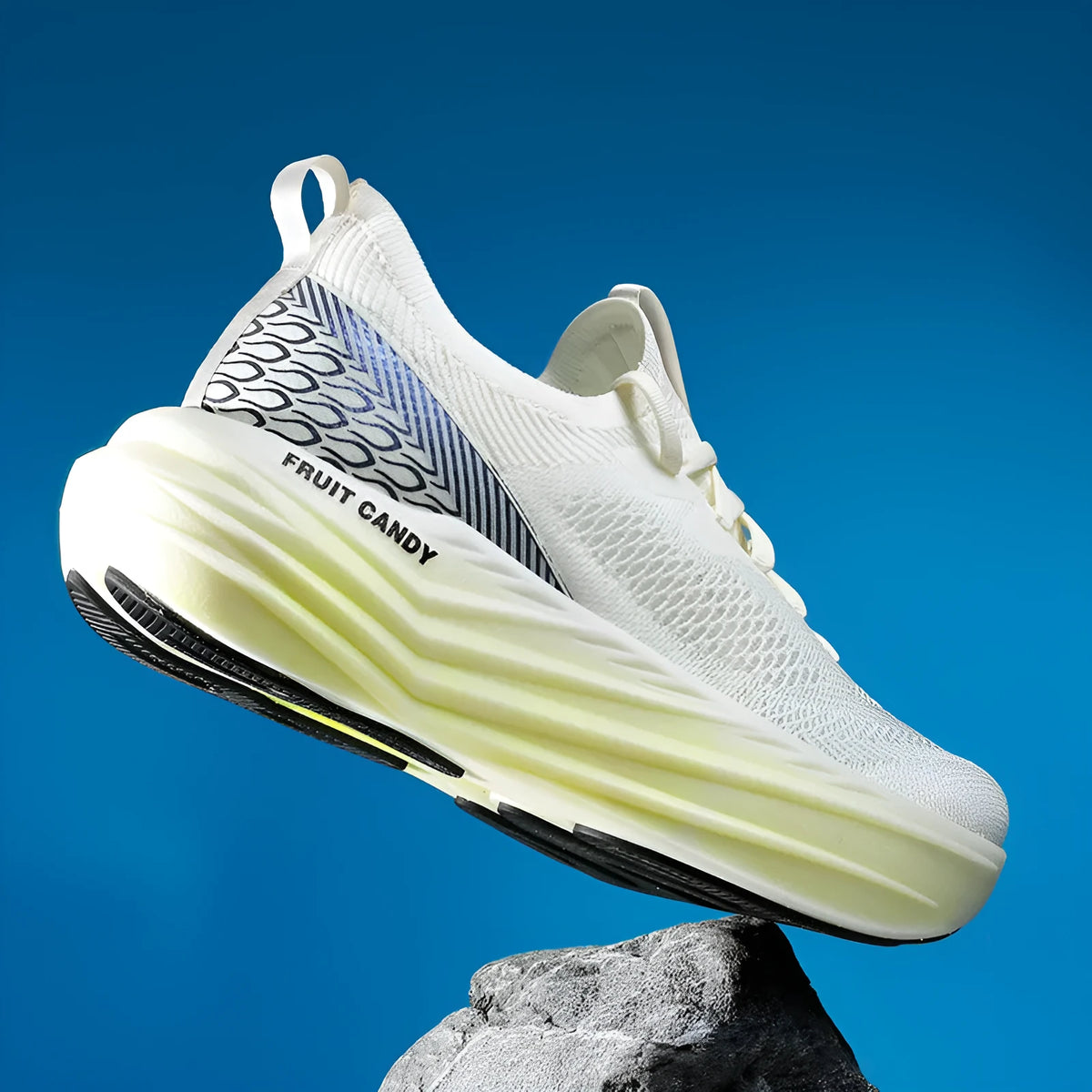 Men's road running shoes in Platinum Shadow Black with PU mesh upper, flat heel, low top, front lace-up, sizes 37-45.
