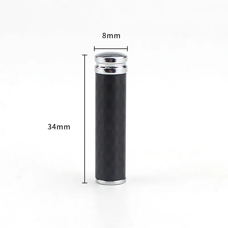 Black carbon fiber and metal universal door lift decorative cover body for car door handle replacement