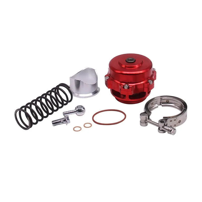 Aluminium alloy blow-off valve with 50mm flange in a choice of six colours.