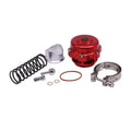 Aluminium alloy blow-off valve with 50mm flange in a choice of six colours.