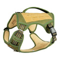 Tactical Oxford cloth chest strap for search and rescue patrol working dogs in camouflage colours