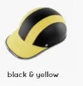 Full-face ABS motorcycle helmet with removable lining in black colour option
