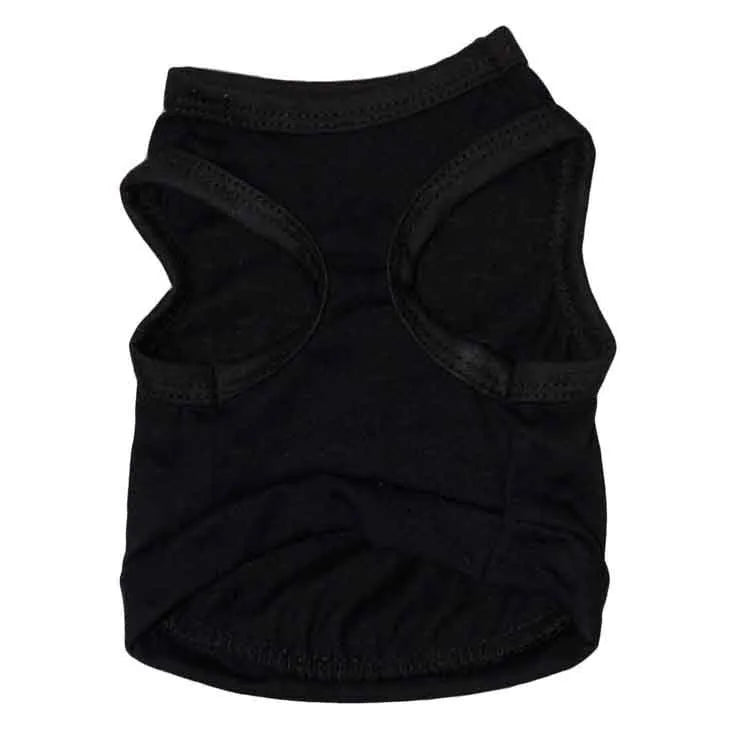 Cotton printed security small dog pet vest in casual style, available in multiple colours and sizes.