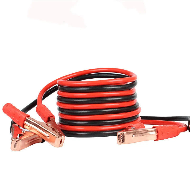 Car battery clip 500A 2m PVC copper cable in black and red for vehicles under 1.5L displacement