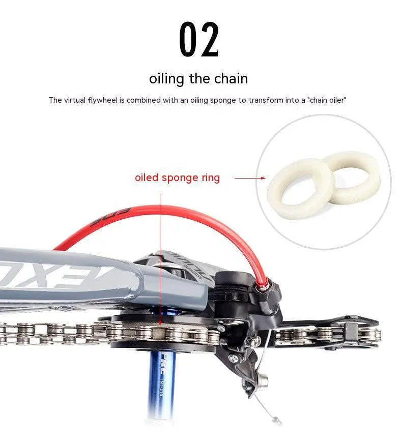 Aluminium bicycle chain holder tool showing three version options: barrel shaft, basic, and quick release.