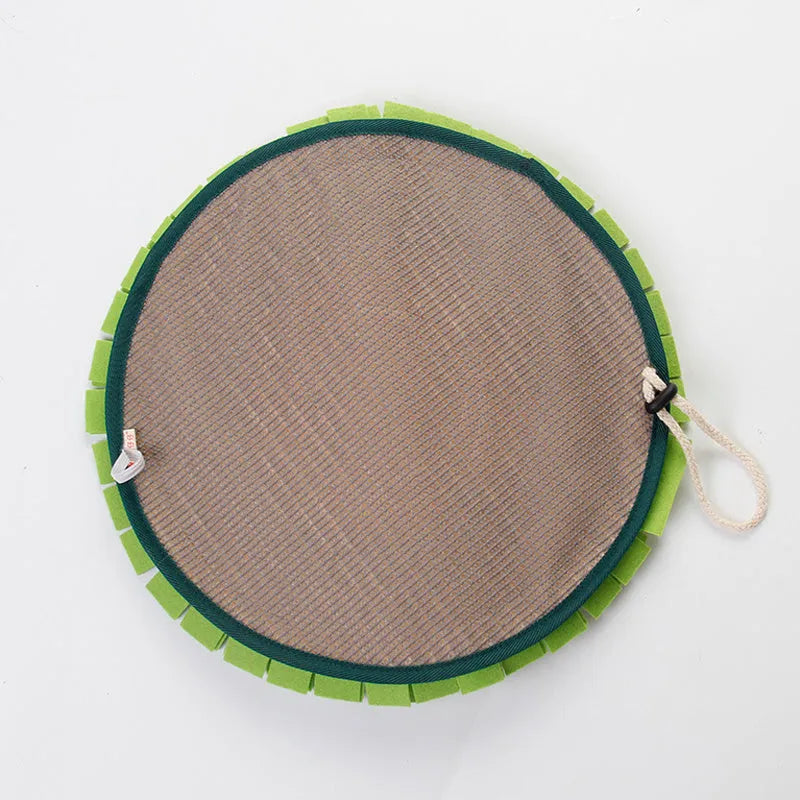 Dog sniffing pad toy made from plush material in photo colour for bite play