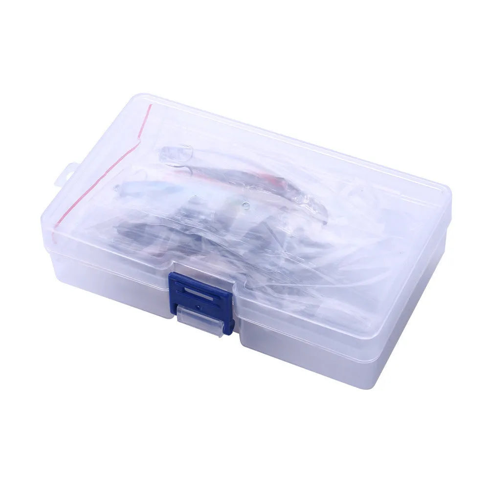 Multi-section hard fishing bait lure 10.5cm 15g ABS plastic with size 6 hook