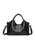 Women's soft genuine leather cross-body bag in seven colour options with large capacity