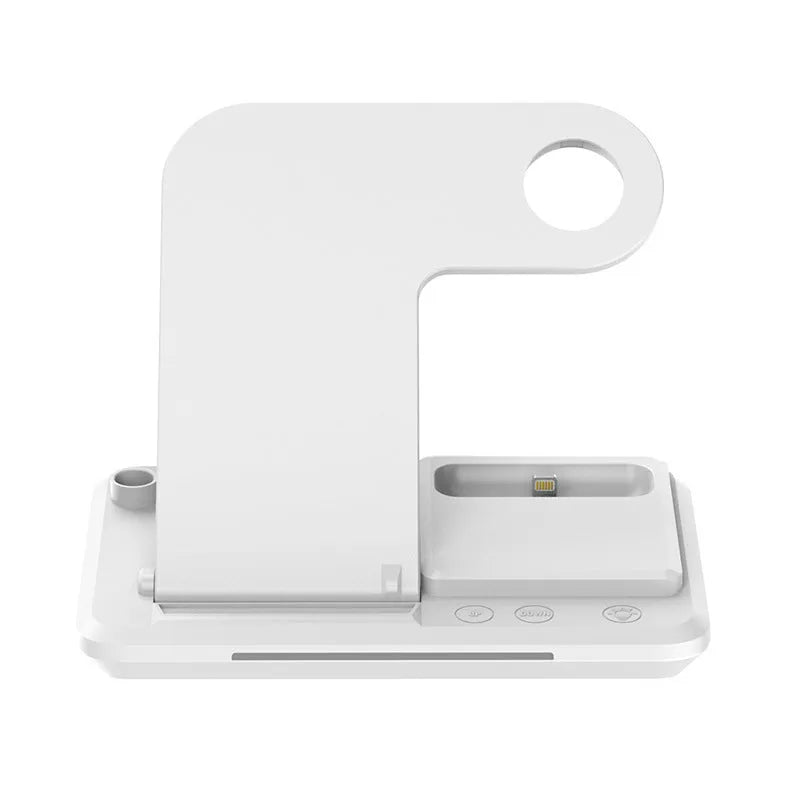 4-in-1 wireless charger for mobile phone headset watch Apple Pen, Y1 desktop model, black colour